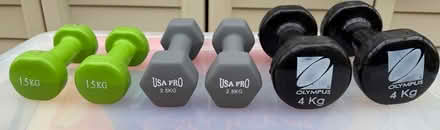 Photo of free Three pairs of training weights as illustraded (Wilstone HP23) #1