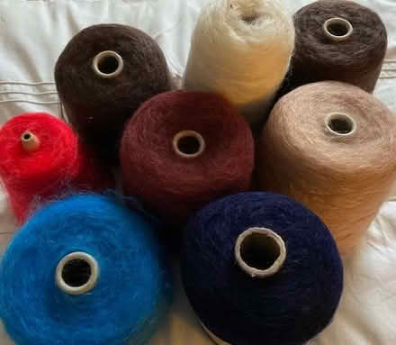 Photo of free Cones of mohair wool (Broughton MK10) #1
