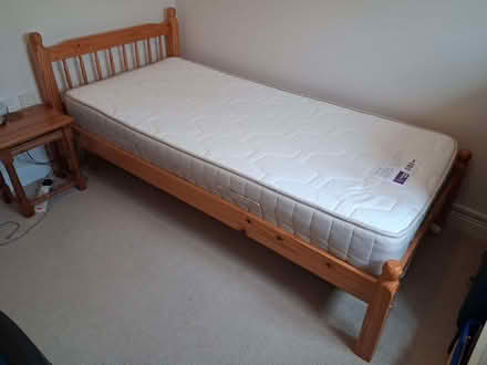 Photo of free Pine Single Bed (LS21) #2