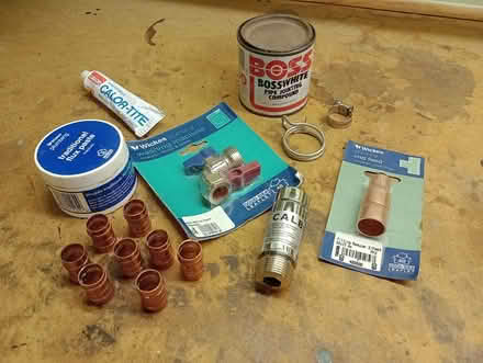 Photo of free Selection of plumbing accessories (Gunton NR32) #1