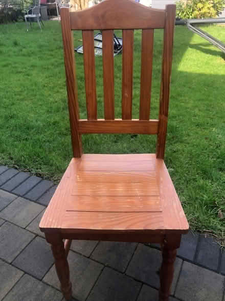 Photo of free Pine chairs (Spital, Wirral) #2