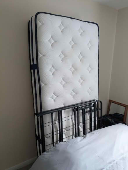 Photo of free Single bed frame and mattress (Derby (Chester Green) DE21) #3