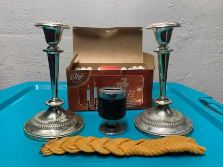 Photo of free Shabbat candlesticks, candles… (Chelsea) #1