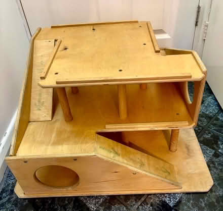 Photo of free Large Wooden Toy Garage (Fareham PO15) #3