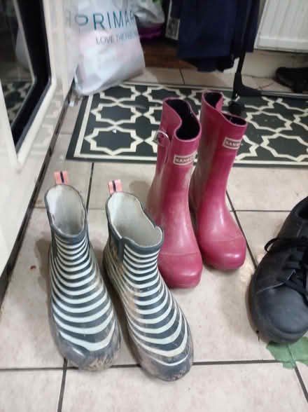 Photo of free Girls wellie 3 and 4 (Tudeley) #1