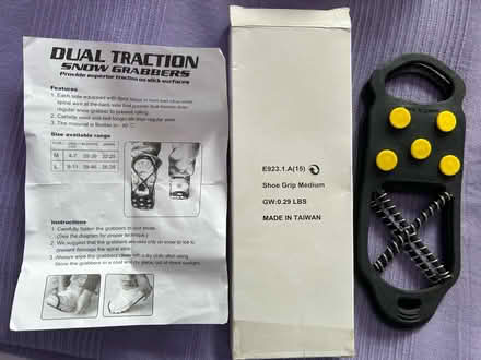 Photo of free Pair of medium snow grabbers (Barkham RG41) #2