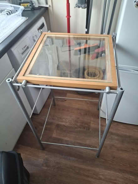 Photo of free Glass shelving unit (BS11) #1