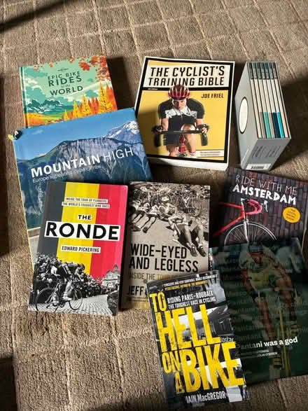 Photo of free Cycling books (Homerton E5) #1