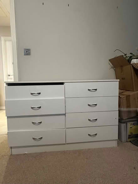 Photo of free Large 8 Drawer Gloss White Chest Of Drawers Bedroom Storage (Wem SY4) #2