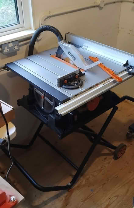 Photo of free Evolution Rage5-S Table Saw With Folding Stand (CT16) #1