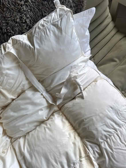 Photo of free Goose down mattress topper KingSize (W13) #4