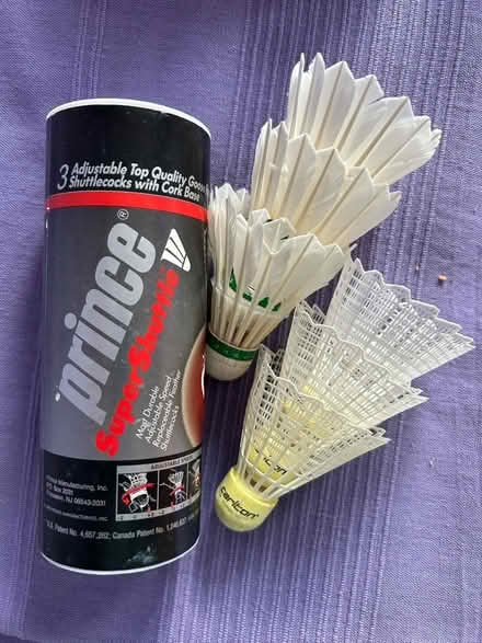 Photo of free 6 badminton shuttlecocks (Barkham RG41) #1