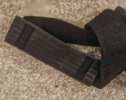 Photo of free Black bag strap with metal hooks (South Oxhey WD19) #2