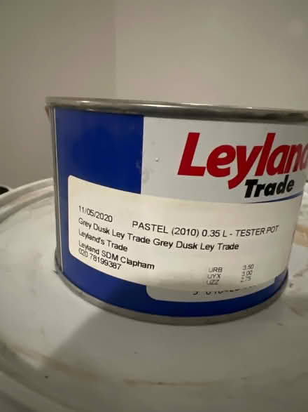 Photo of free Three shades of grey tester pots (Camberwell, SE5) #1