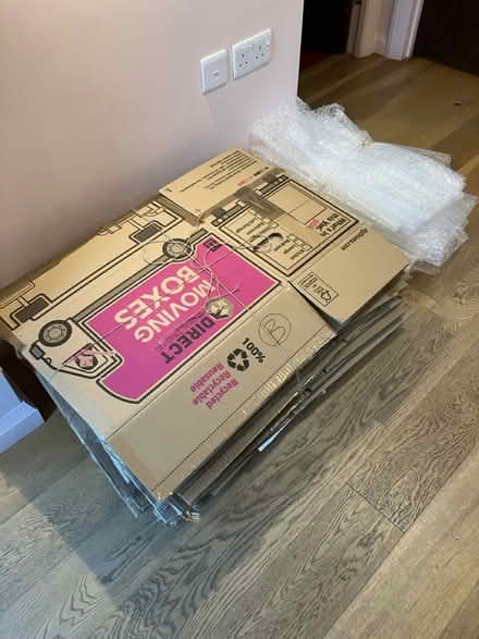 Photo of free Moving Boxes and Bubblewrap (TR11) #1
