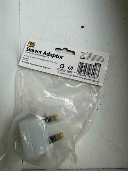 Photo of free Shaver adapter plug (Aldrington BN3) #2