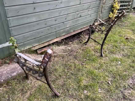 Photo of free Metal bench ends (Kinross KY13) #2