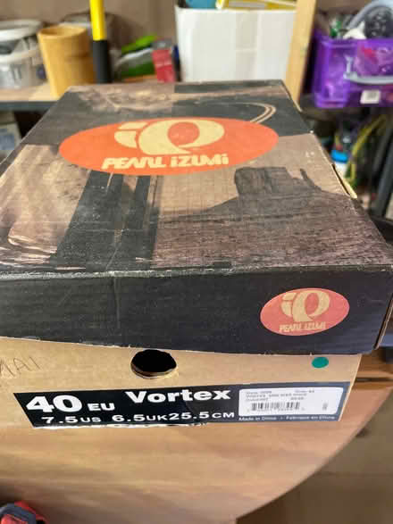 Photo of free Pearl Izumi Clip In bike shoes size 6.5 (Hackthorpe CA10) #1