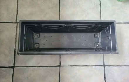 Photo of free Black plastic planter (Morley LS27) #2