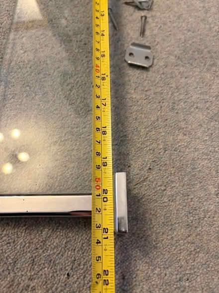 Photo of free Glass bathroom shelf (Horsham) #2