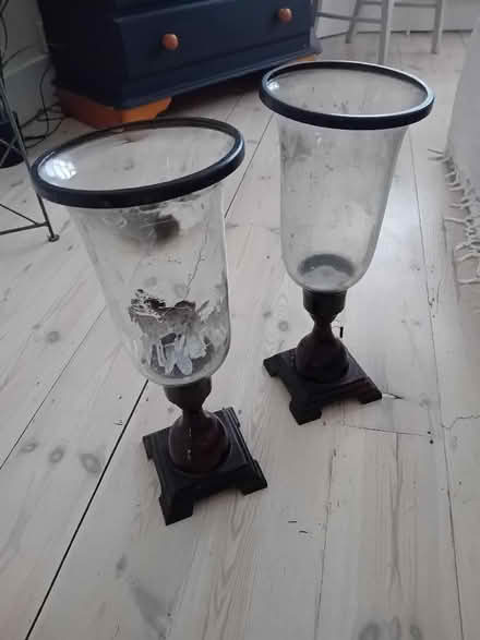 Photo of free Candle Holders. Hurricane Lamps. (Eastbourne BN20) #1