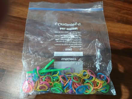 Photo of free Little bag of loom bands and hooks (West Worthing BN13) #1