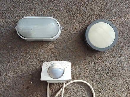 Photo of free Outside wall lights and IR detector (HR2 Llanwarne) #1