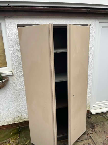 Photo of free Large metal cabinet (Lostock Hall PR5) #2