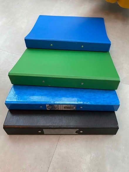 Photo of free A4 ring binders (Heaton Chapel SK4) #1