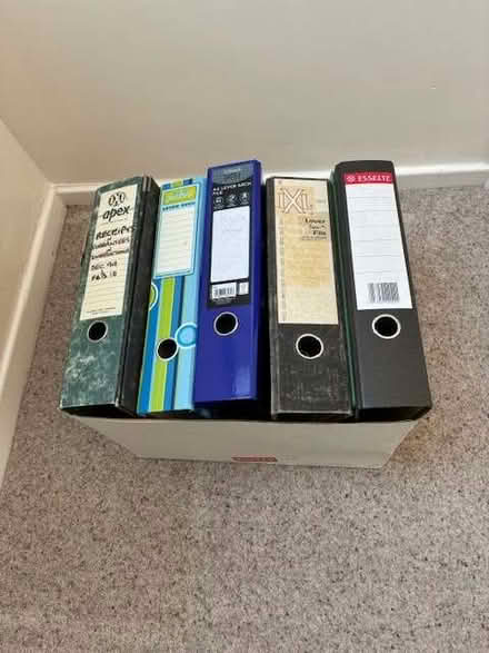 Photo of free Lever-arch files (Roebuck SG2) #2