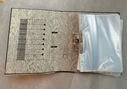 Photo of free A4 plastic sleeves (Heaton Chapel SK4) #1