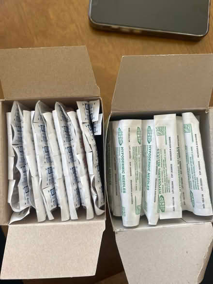 Photo of free Sterile Disposable needles (Campbell) #2