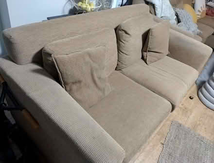 Photo of free Heals Sofa beige good quality (Saltdean) #1
