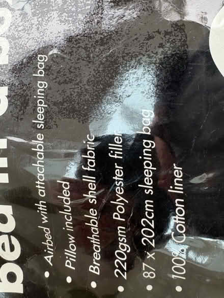 Photo of free 2 adult single camp ‘Bed in a box’ (Glazebrook, WA3) #3