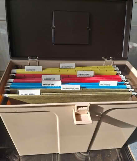 Photo of free Brown Filing Box (Midsomer Norton (BA3)) #2