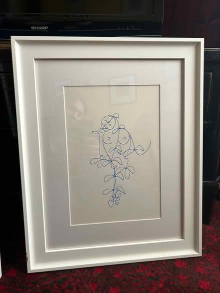 Photo of free Framed drawings of man and woman (set) (Acton W5) #3