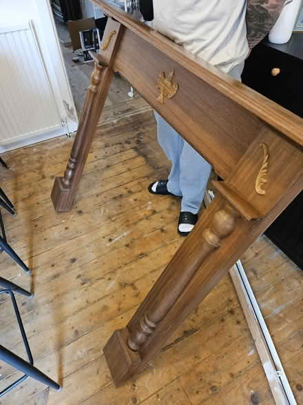 Photo of free Wood fireplace surround (Kingswood BS15) #4