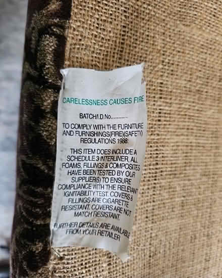 Photo of free Ottoman with matching cushions (Manor Park TW18) #4