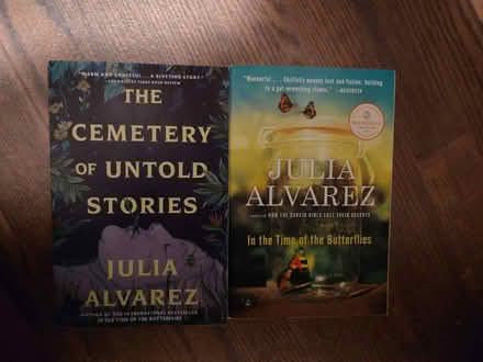 Photo of free Julia Alvarez books (Silver Spring) #1