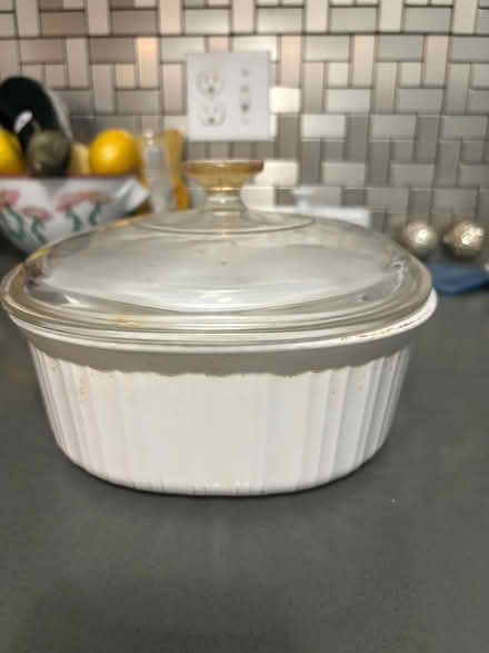 Photo of free French white casserole x2 (Marlardville) #2