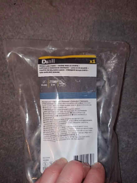 Photo of free 2m long link chain - 8mm wide links (Bruntsfield EH10) #2