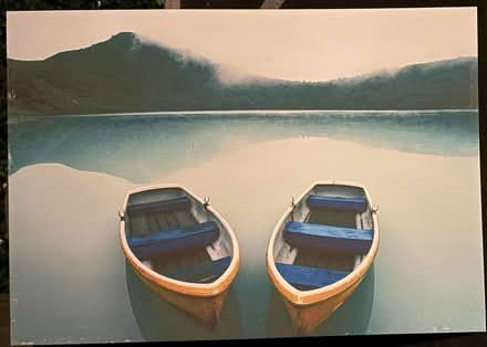 Photo of free Wood-framed canvas print (Valencia Avenue, Sunnyvale) #1