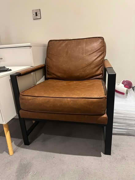 Photo of free Faux Leather Armchair (Colindale, NW9) #2