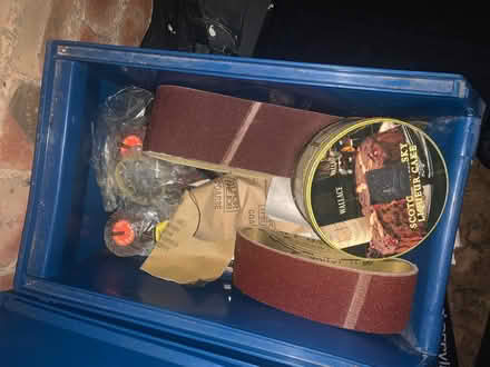 Photo of free 1 x belt sand paper roll (Alcester Lanes End B14) #1