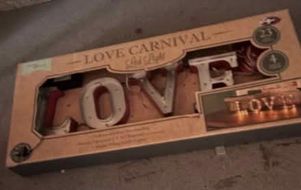 Photo of free Love light up sign (Ladygrove OX11) #1