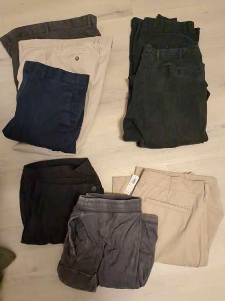 Photo of free Men's slacks and shorts 34x30 36x30 (Cherry Chase) #1