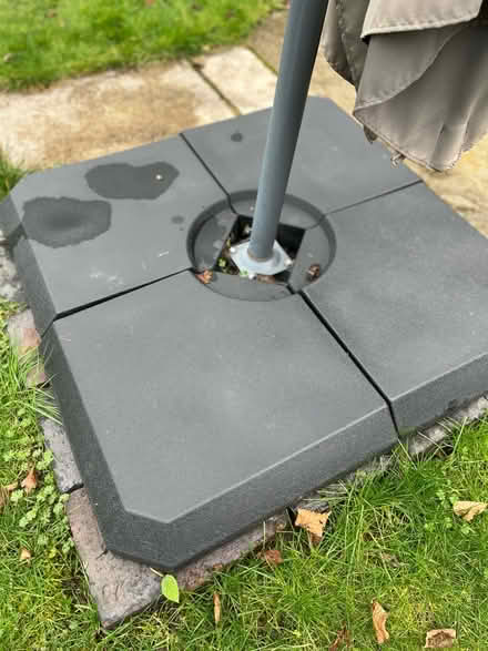 Photo of free Garden umbrella and base (Windsor SL4) #2