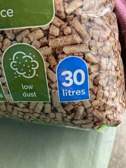 Photo of free Wood pellet cat litter bags, 2 x 30L (Corstorphine EH12) #2