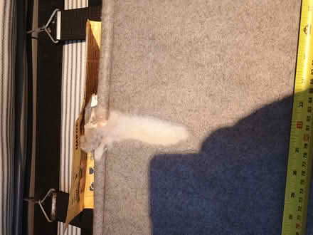 Photo of free Brown leather sofa bed (SCS) (Bwlchgwyn/Gwynfryn - Wrexham) #3