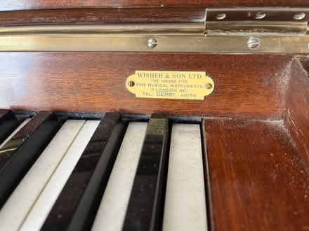 Photo of free Small Upright Piano (DE56 - Duffield) #2